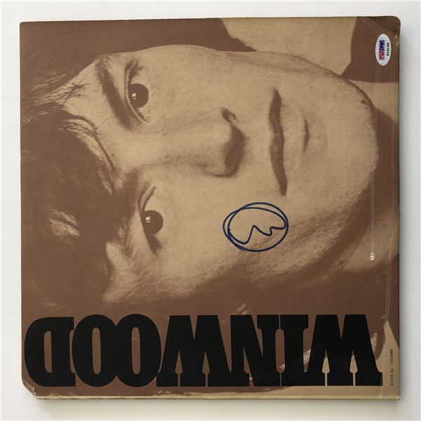 Steve Winwood signed Winwood album- PSA