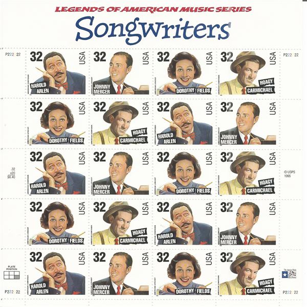 Songwriters Stamps