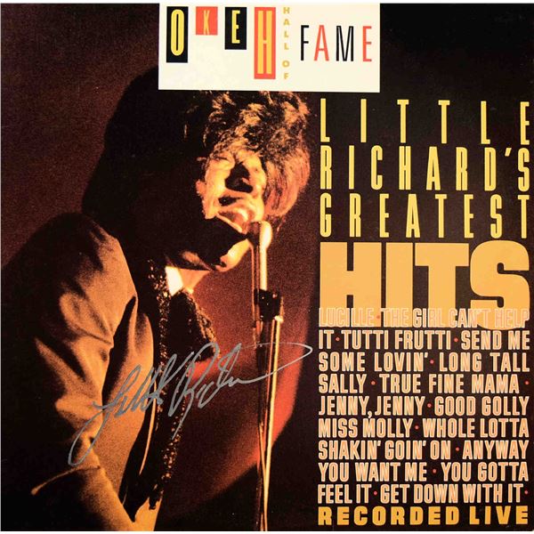 Little Richard signed The Great Little Richard album