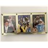 Image 1 : Shuler, Bettis & Faulk NFL Rookie Framed Football Card Set