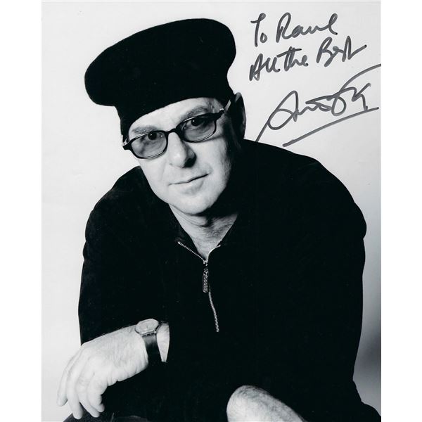 Drummer Anton Fig signed photo