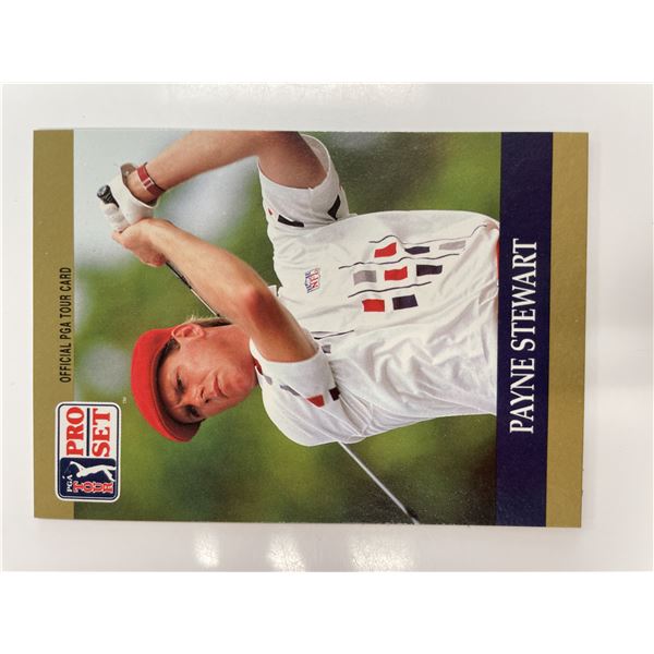 Payne Stewart Official PGA Tour Card