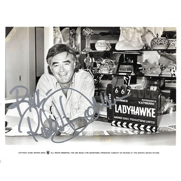 Ladyhawke Richard Donner signed photo