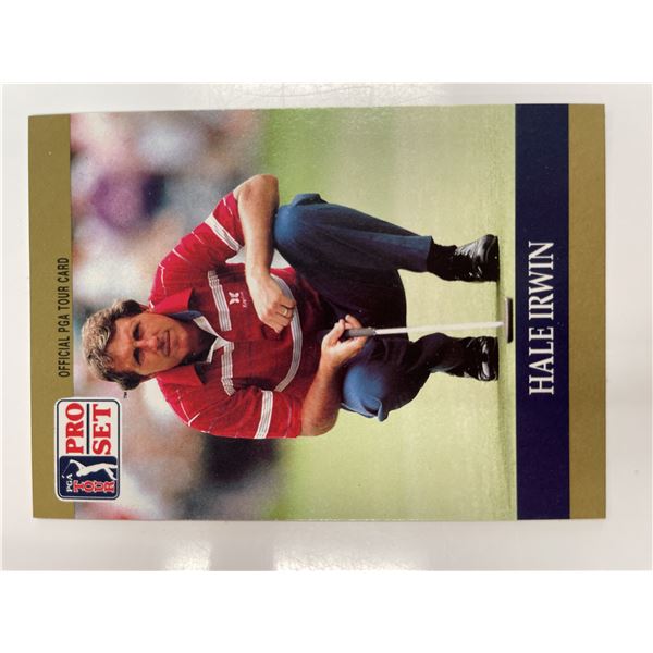 Hale Irwin Official PGA Tour Card