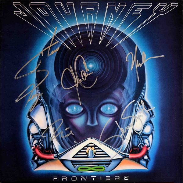 Journey signed Frontiers album
