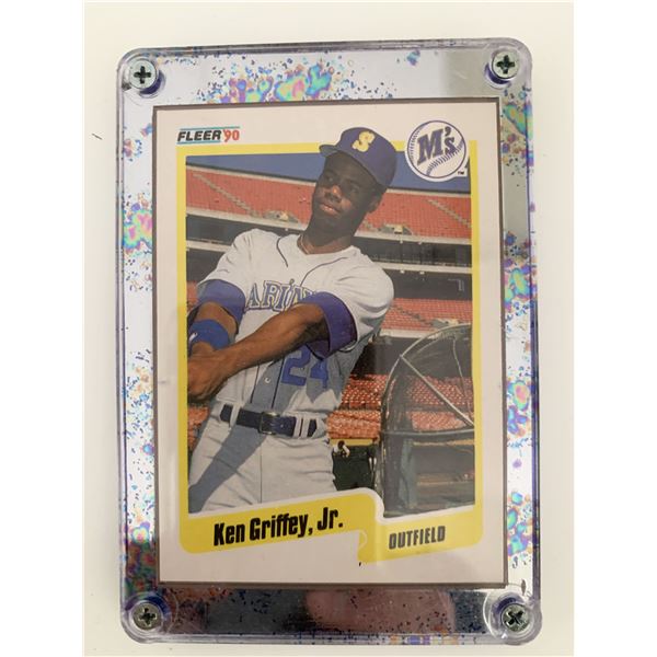 Ken Griffey Jr. Mariners Outfield Framed Baseball Card