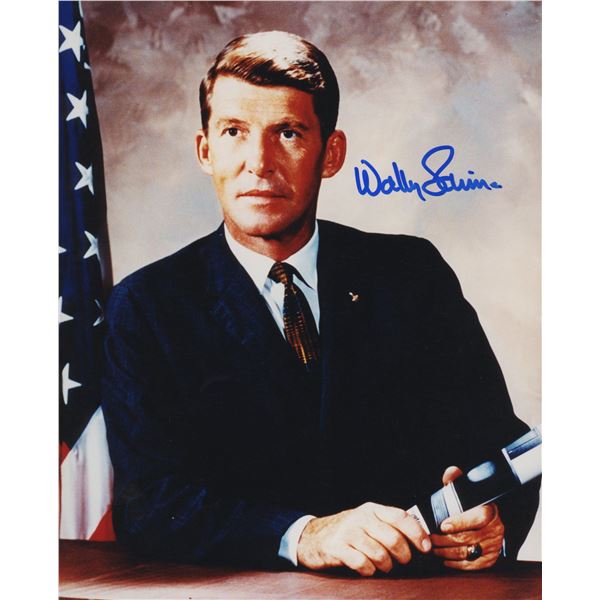 NASA Wally Schirra signed photo