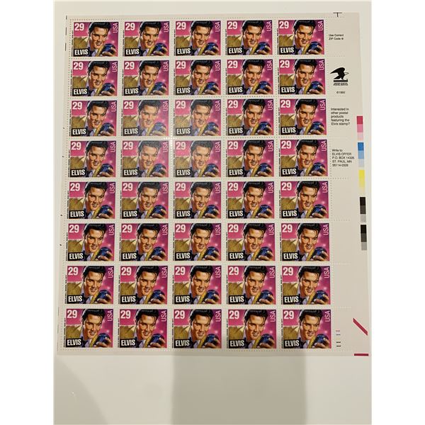 Elvis Presley Stamp set- STP30