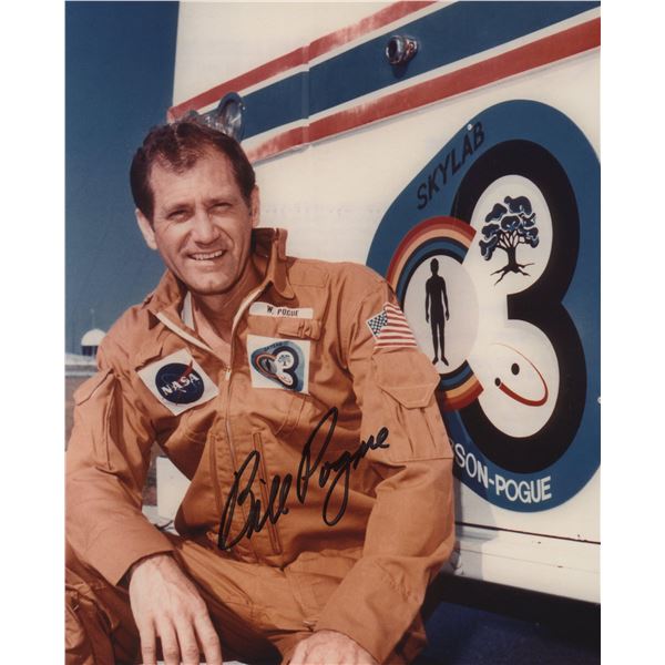 NASA Bill Pogue signed photo