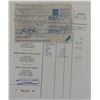 Image 1 : Astronaut Jim Irwin signed receipt