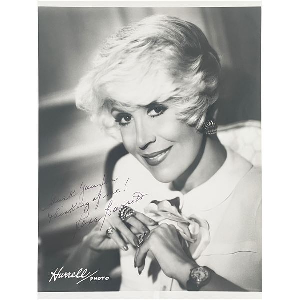 Rona Barrett signed photo