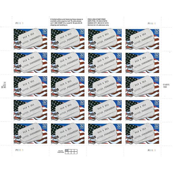 POW & MIA Stamps