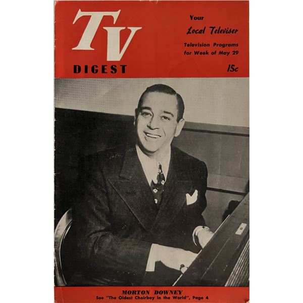 TV Digest magazine May 29, 1949