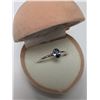 Image 4 : SILVER TANZANITE 0.4CT RING