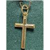 Image 2 : 10K YELLOW GOLD 0.52G CROSS PENDANT