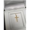 Image 3 : 10K YELLOW GOLD 0.52G CROSS PENDANT