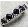 Image 2 : SILVER GENUINE SAPPHIRE RING