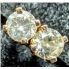 Image 3 : 14K YELLOW GOLD 0.47G NATURAL DIAMOND 0.21CT