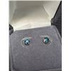 Image 3 : 14K WHITE GOLD 0.47G LAB BLUE DIAMOND 0.42CT