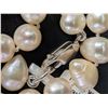 Image 3 : SILVER FRESH WATER PEARL 17" NECKLACE