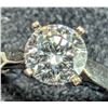 Image 6 : 14K WHITE GOLD 2.4G LAB DIAMOND 1.2CT RING