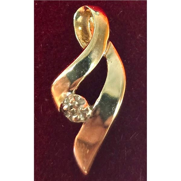 10K DIAMOND 0.05CT 0.37G PENDANT