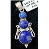 Image 1 : SILVER LAPIS 8.15CT 6.2G PENDANT