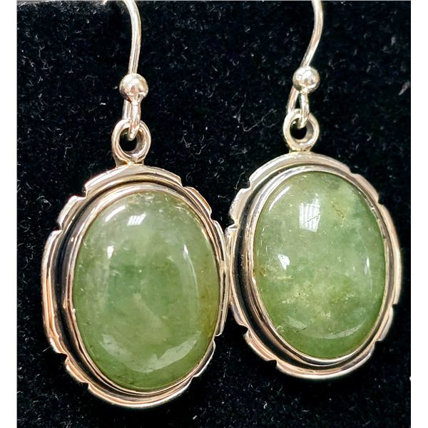 SILVER GENUINE GEMSTONE EARRINGS