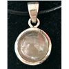 Image 1 : SILVER ROSE QUARTZ NECKLACE