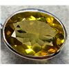 Image 1 : SILVER 8.9G LEMON QUARTZ 10.4CT RING