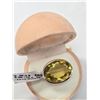 Image 3 : SILVER 8.9G LEMON QUARTZ 10.4CT RING