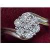 Image 1 : SILVER 7 DIAMOND RING (~SIZE 7)