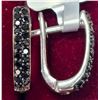 Image 3 : SILVER BLACK SPINEL 1.1CT 5.35G SET