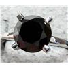 Image 2 : 14K WHITE GOLD 2.29G BLACK DIAMOND 1.7CT RING