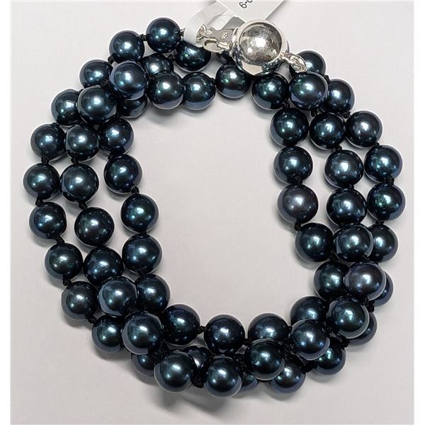 SILVER 23.94G CULTURED PEARL5-6.6MM 18" NECKLACE