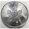 Image 2 : 1 OZ FINE SILVER MAPLE LEAF 2020 COIN