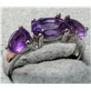 Image 3 : SILVER AMETHYST 1.8CT RING