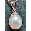 Image 1 : SILVER GENUINE CULTURED PEARL PENDANT