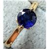 Image 4 : SILVER BLUE SAPPHIRE 0.CT RING