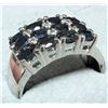 Image 3 : SILVER SAPPHIRE 1.25CT 4.85G RING