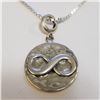 Image 1 : SILVER NECKLACE (~LENGTH 19INCHES) (~WEIGHT 8.68G)