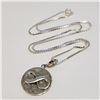 Image 3 : SILVER NECKLACE (~LENGTH 19INCHES) (~WEIGHT 8.68G)