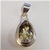 Image 1 : SILVER CITRINE PENDANT(~WEIGHT 6.72G)