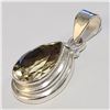 Image 3 : SILVER CITRINE PENDANT(~WEIGHT 6.72G)