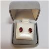 Image 4 : 10K YELLOW GOLD RUBY(2.2CT) EARRINGS