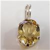 Image 1 : SILVER CITRINE PENDANT