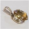 Image 2 : SILVER CITRINE PENDANT