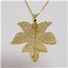 Image 1 : FASHION JEWELRY NATURAL LEAF NECKLACE