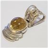 Image 3 : SILVER CITRINE PENDANT(~WEIGHT 4.73G)