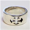 Image 1 : SILVER RING (~SIZE 5.5)(~WEIGHT 7.25G)